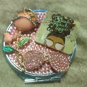 Black Girl Magic Purse Mirror